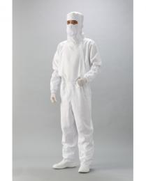 Clean Coverall with Integrated Hood
